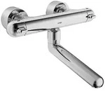 Hansa HANSACARE Wasch- und Sp&uuml;ltisch Thermostat-Wandbatterie, Badarmaturen,