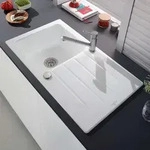Villeroy & Boch Architectura 50 Einbausp&uuml;le, Ablaufgarnitur mit Excenterbet&auml;tigung,