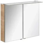 Fackelmann B.perfekt LED Spiegelschrank 80 cm, Badm&ouml;bel, 84112,