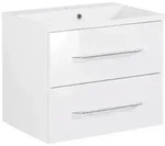Fackelmann B.clever Waschtischset 60 cm, Badm&ouml;bel, 82903,