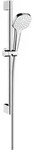 hansgrohe Croma Select E 1jet Shower Set 65 cm 26584400, Badarmaturen, wei&szlig;/chrom