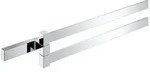 GROHE Selection Cube Doppel-Handtuchhalter 40768000, Accessoires, chrom