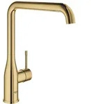 GROHE Essence New Einhand-Sp&uuml;ltischbatterie mit L-Auslauf, K&uuml;chenarmaturen,