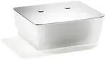 Giese von der Rolle WC Uno/Duo Glasbeh&auml;lter f&uuml;r Feuchtpapier, Standmodell 31773-02,