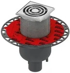 TECE TECEdrainpoint S 130 Ablaufset senkrecht mit Seal System Universalflansch