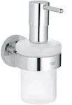 GROHE Essentials Seifenspender mit Halter 40448001, Accessoires, chrom