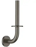 GROHE Essentials Reservepapierhalter, Accessoires, 40385AL1, hard graphite geb&uuml;rstet