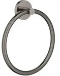 GROHE Essentials Handtuchring, Accessoires, 40365A01, hard graphite