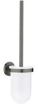 GROHE Essentials Toilettenb&uuml;rstengarnitur, Accessoires, 40374AL1, hard graphite