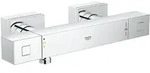 GROHE Grotherm Cube Thermostat-Brausebatterie AP 34488000, Badarmaturen, chrom