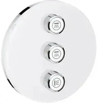 GROHE Grohtherm SmartControl 3-fach Unterputzventil Fertigmontageset, runde