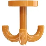 HEWI Serie 477 Dreifachhaken, Accessoires, 477.90.050 24, orange