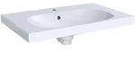Geberit Acanto Waschtisch mit Ablagefl&auml;che 75 x 48,2 cm, Badkeramik,...