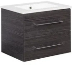 Fackelmann B.perfekt Waschtischset 60 cm, Badm&ouml;bel, 84145,