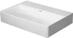Duravit DuraSquare Waschtisch Compact ohne Hahnloch, 60 x 40 cm, Badkeramik,