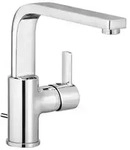Kludi ZENTA Einhebel-Waschtischmischer, mit Ablaufgarnitur, Badarmaturen, 420250575,