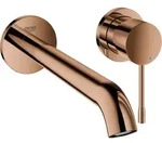 GROHE Essence New 2-Loch Waschtischbatterie mit langem Auslauf, Badarmaturen,