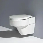 LAUFEN Val Sp&uuml;lrandloses Wand-WC, Badkeramik, H8202814000001, wei&szlig; mit lcc
