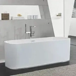 Villeroy & Boch Finion freistehende Badewanne 170 x 70 cm mit Design-Ring,