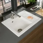 Villeroy & Boch Subway 45 Compact Einbausp&uuml;le, Ablaufgarnitur mit Handbet&auml;tigung,