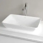 Villeroy & Boch Venticello Halbeinbau-Aufsatzwaschtisch 55 x 36 cm, ohne...