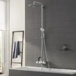 GROHE Euphoria SmartControl Duschsystem 260 Mono mit Thermostat-Wannenbatterie,