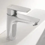 Kludi PURE&STYLE Waschtisch-Einhandmischer 100, mit Ablaufgarnitur, Badarmaturen,