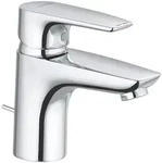 Kludi PURE&SOLID Waschtisch-Einhandmischer 75, Badarmaturen, 343820575, chrom