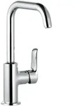 Kludi PURE&SOLID Waschtisch-Einhandmischer, Badarmaturen, 340250575, chrom