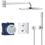 GROHE Grohtherm Duschsystem Unterputz mit Rainshower Cosmopolitan 310,...