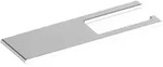 Keuco EDITION 400 Toilettenpapierhalter mit Ablage, Accessoires, 11573170000, silber