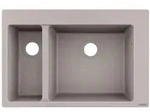 hansgrohe S510-F635 Einbausp&uuml;le 180/450, K&uuml;chensp&uuml;len, 43315380, betongrau