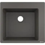 hansgrohe S510-F450 Einbausp&uuml;le 450, K&uuml;chensp&uuml;len, 43312290, steingrau
