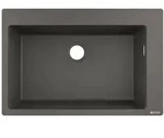 hansgrohe S510-F660 Einbausp&uuml;le 660, K&uuml;chensp&uuml;len, 43313290, steingrau