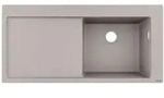 hansgrohe S514-F450 Einbausp&uuml;le 450 mit Abtropffl&auml;che links, K&uuml;chensp&uuml;len,