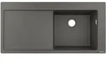 hansgrohe S514-F450 Einbausp&uuml;le 450 mit Abtropffl&auml;che links 43314170,