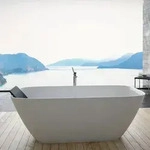 Hoesch Lasenia Oval-Badewanne 170 x 75 cm freistehend, Badewannen, 4502.010, wei&szlig;