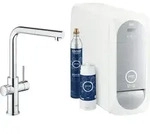 GROHE Blue Home L-Auslauf Starter Kit mit herausziehbarem Auslauf 31539000,