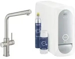 GROHE Blue Home L-Auslauf Starter Kit, K&uuml;chenarmaturen, 31454DC1, supersteel