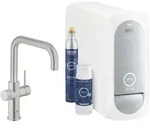 GROHE Blue Home U-Auslauf Starter Kit, K&uuml;chenarmaturen, 31456DC1, supersteeel