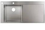 hansgrohe S718-F450 Einbausp&uuml;le 450 mit Abtropffl&auml;che rechts, K&uuml;chensp&uuml;len,