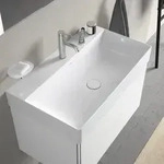 Duravit DuraSquare Waschtisch mit Hahnloch 80 x 47 cm 2353800041, Badkeramik,...