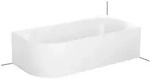 Bette Lux Oval V Silhouette Badewanne 185 x 85 cm, Badewannen, 3436-000CELVS, wei&szlig;