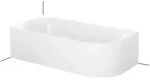 Bette Lux Oval IV Silhouette Eckbadewanne 175 x 80 cm, Badewannen, 3425-000CERVS,