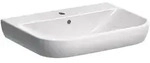 Geberit Smyle Waschtisch 65 cm, Badkeramik, 500.230.01.1, wei&szlig;