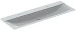 Geberit Xeno2 M&ouml;belwaschtisch 160 cm mit 2 Hahnl&ouml;chern, Badkeramik, 500.279.00.1,