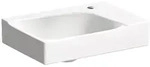 Geberit Xeno2 Handwaschbecken 40 x 28 cm Hahnloch rechts, Badkeramik, 500.529.01.1,
