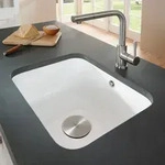 Villeroy & Boch Cisterna 60C Unterbausp&uuml;le, Ablaufgarnitur mit Handbet&auml;tigung,