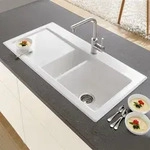 Villeroy & Boch Subway 60 Einbausp&uuml;le, Ablaufgarnitur mit Handbet&auml;tigung,...