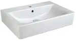 Ideal Standard Connect Waschtisch 55 cm, mit 1 Hahnloch, mit &Uuml;berlauf, Badkeramik,